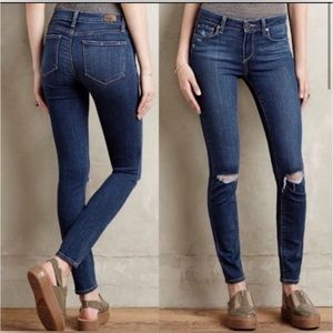 Paige Verdugo Ankle distressed jeans